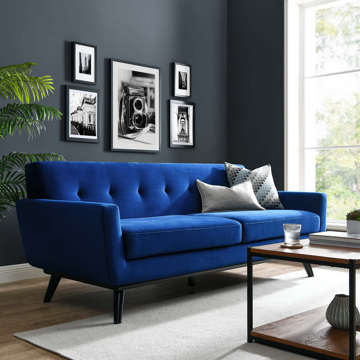 Engage Performance Velvet Sofa