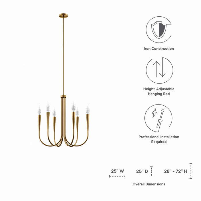 Penrose 6-Light Chandelier