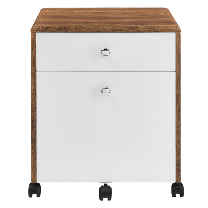 Transmit  Wood File Cabinet