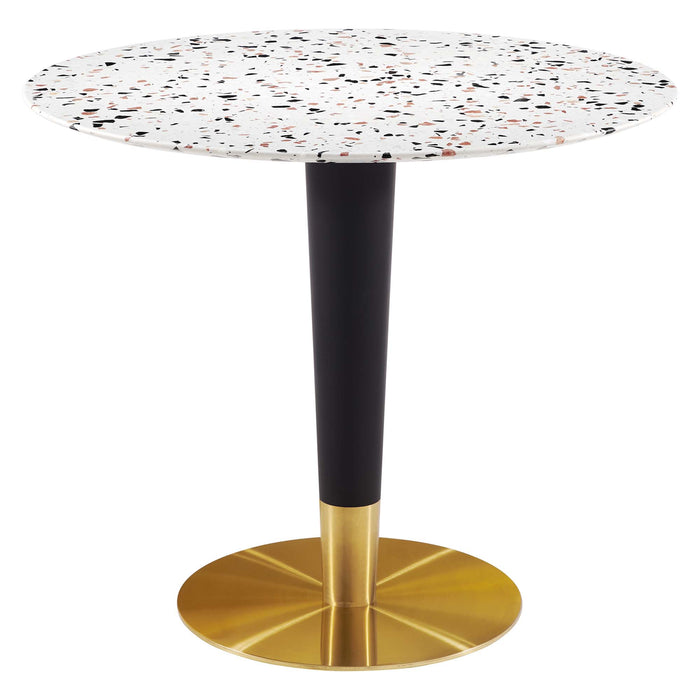 Zinque 36" Round Terrazzo Dining Table