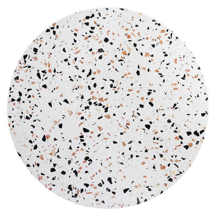 Zinque 36" Round Terrazzo Dining Table