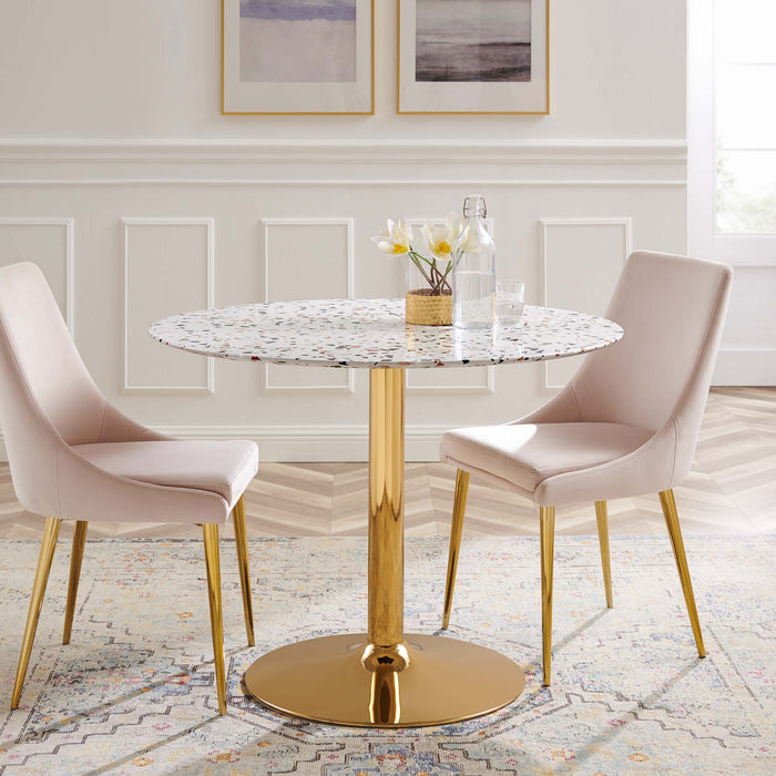 Verne 40" Round Terrazzo Dining Table