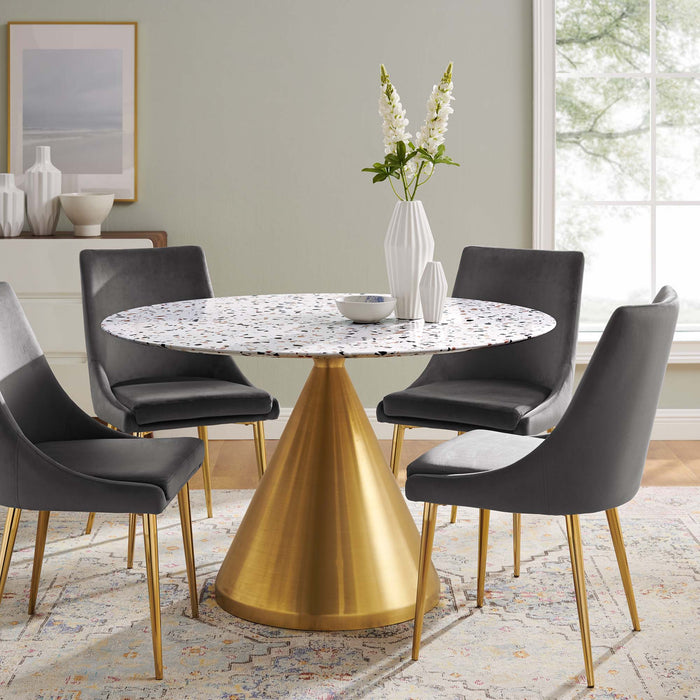 Tupelo 47" Round Terrazzo Dining Table