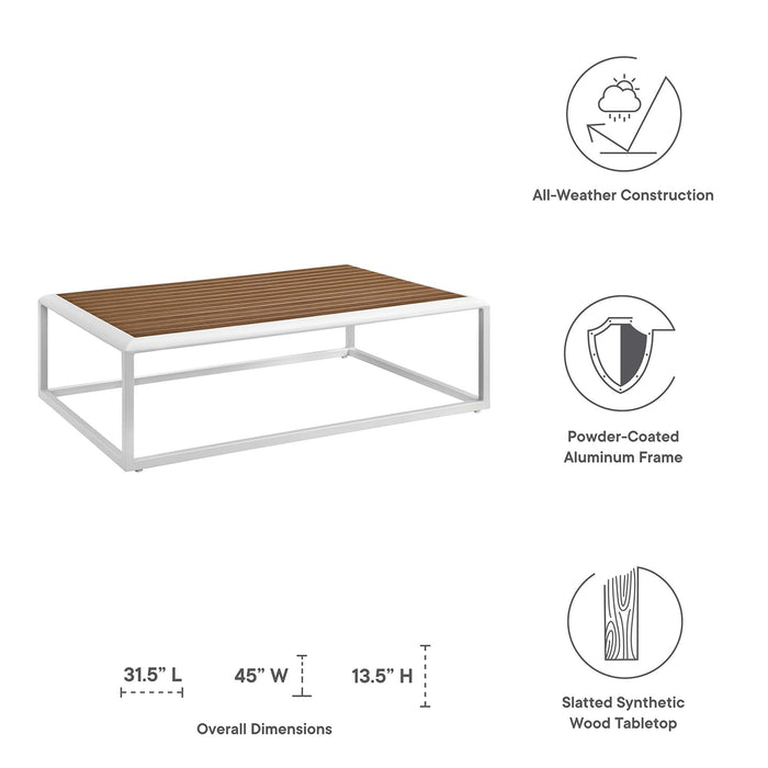 Stance 9 Piece Aluminum Outdoor Patio Aluminum Sectional Sofa Set