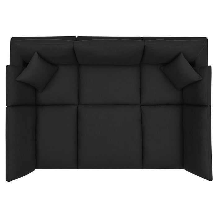 Commix Down Filled Overstuffed 6-Piece Sectional Sofa