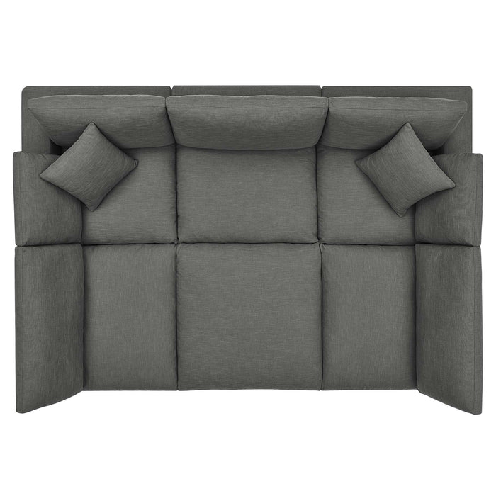 Commix Down Filled Overstuffed 6-Piece Sectional Sofa