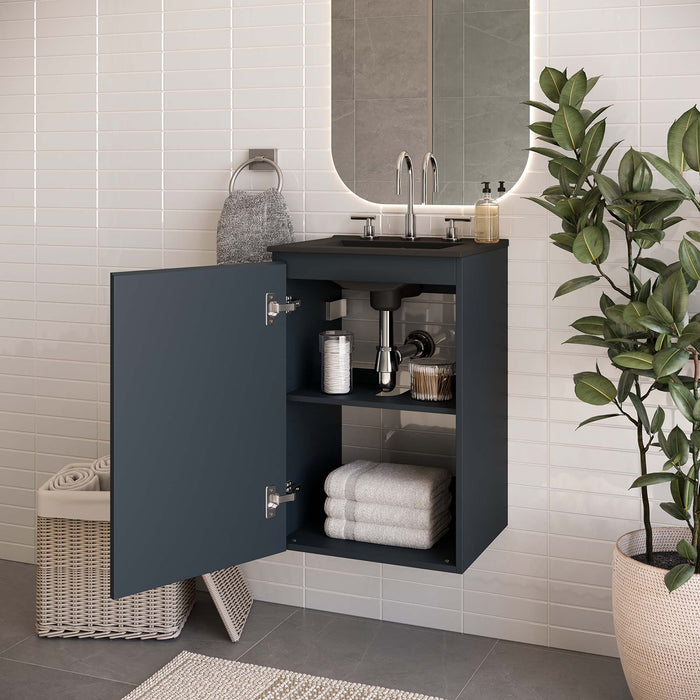 Bryn 18" Wall-Mount Bathroom Vanity