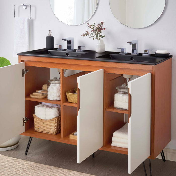 Energize 48" Double Sink Bathroom Vanity