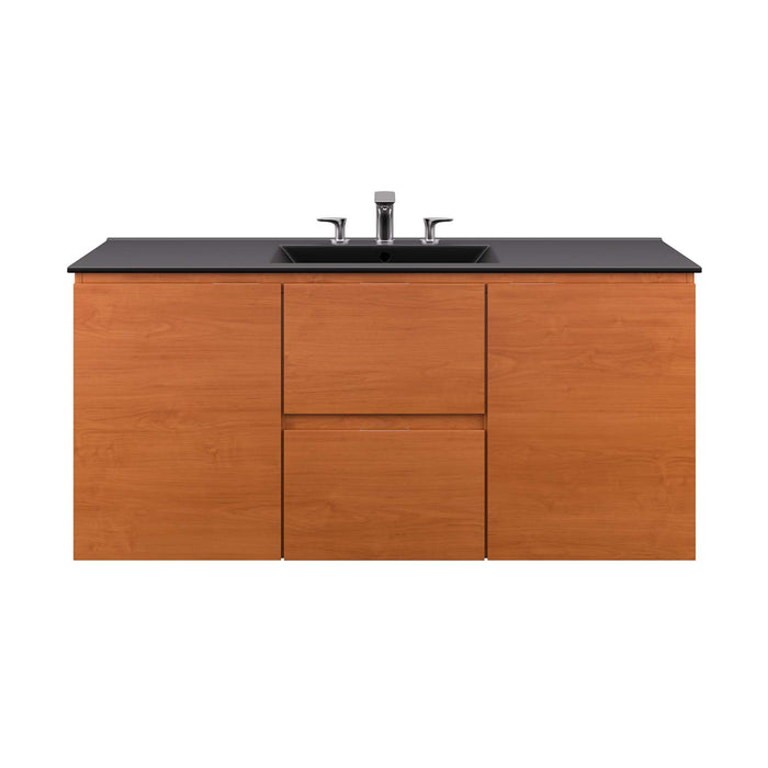 Scenic 48" Wall-Mount Bathroom Vanity