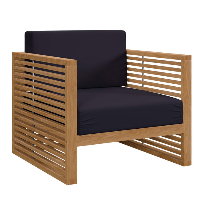 Carlsbad 3-Piece Teak Wood Outdoor Patio Set