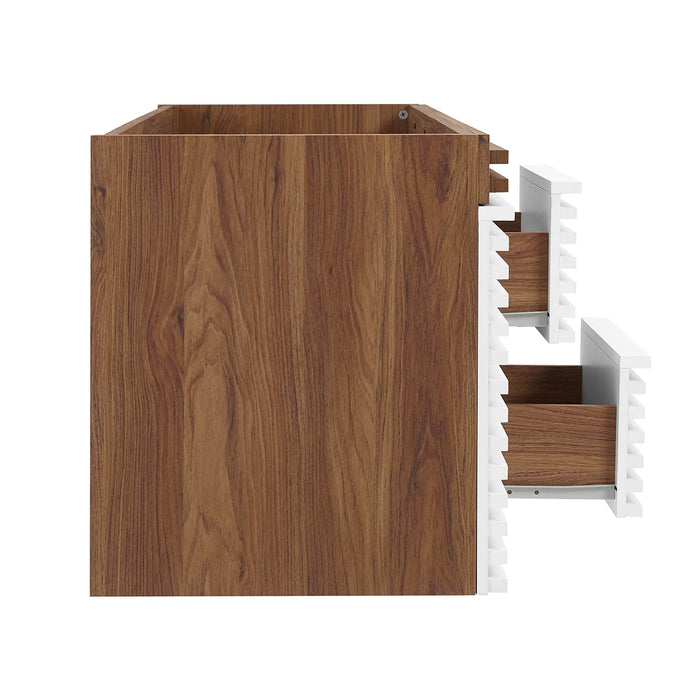 Render 48" Double Sink Compatible (Not Included) Bathroom Vanity Cabinet