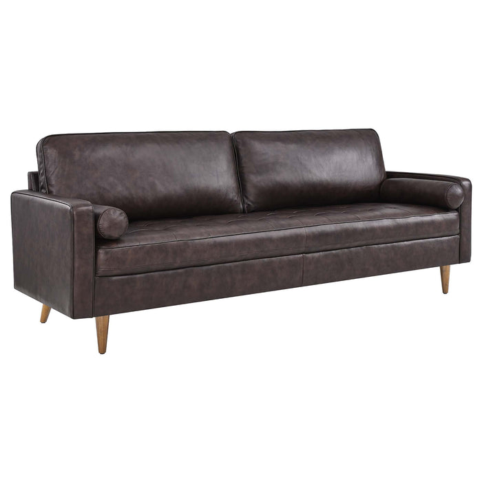 Valour 88" Leather Sofa