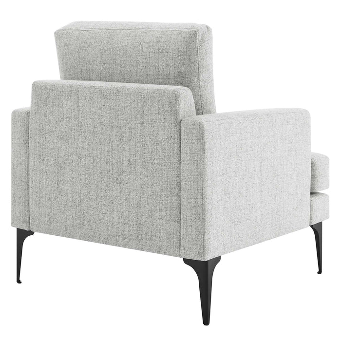 Evermore Upholstered Fabric Armchair