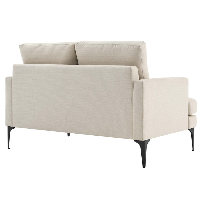 Evermore Upholstered Fabric Loveseat