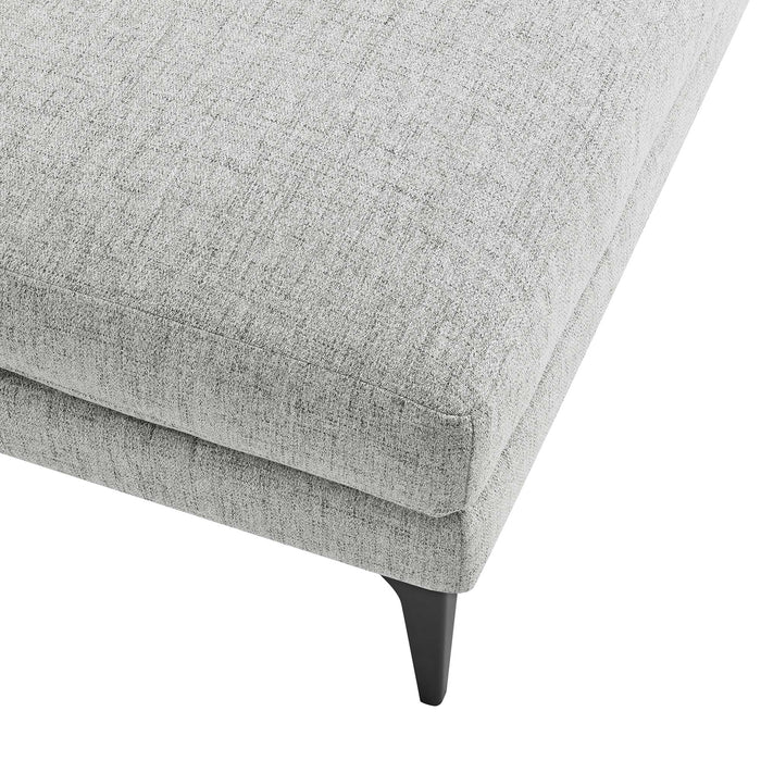 Evermore Upholstered Fabric Ottoman