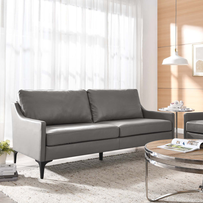 Corland Leather Sofa