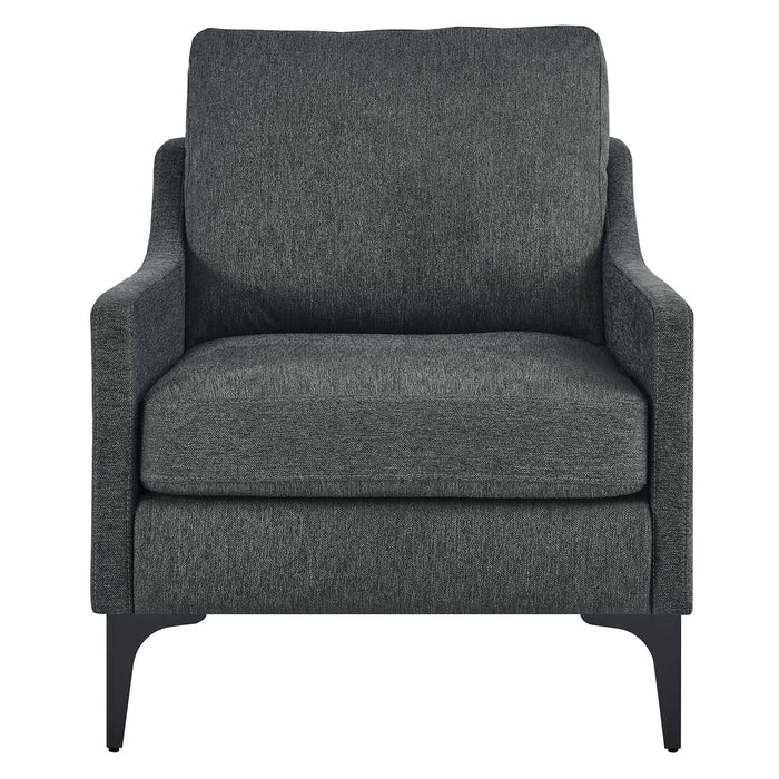 Corland Upholstered Fabric Armchair