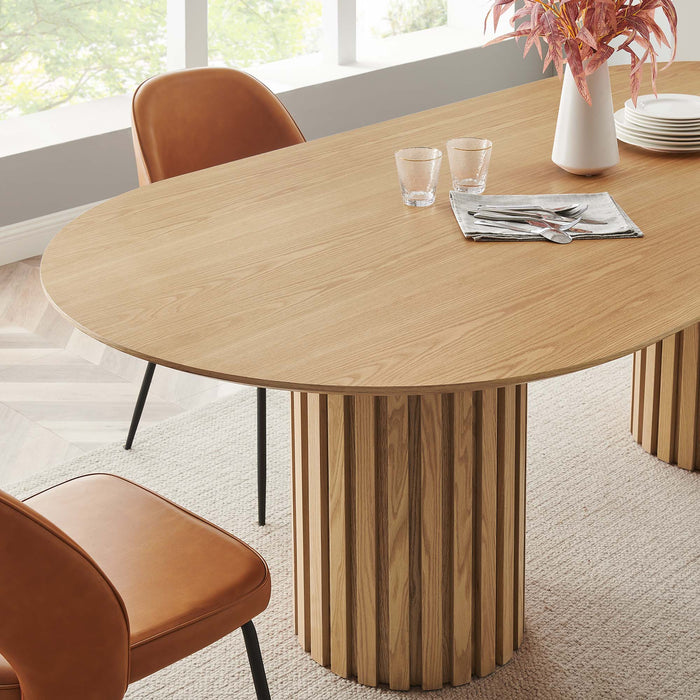 Senja 95" Oval Dining Table