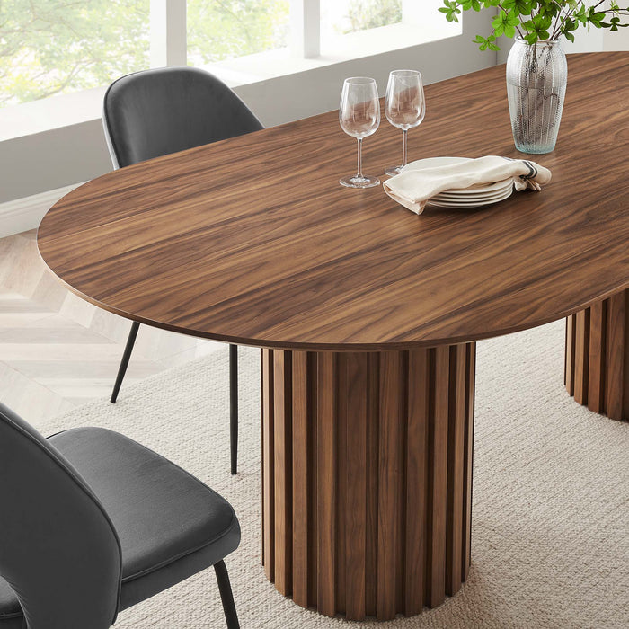 Senja 95" Oval Dining Table