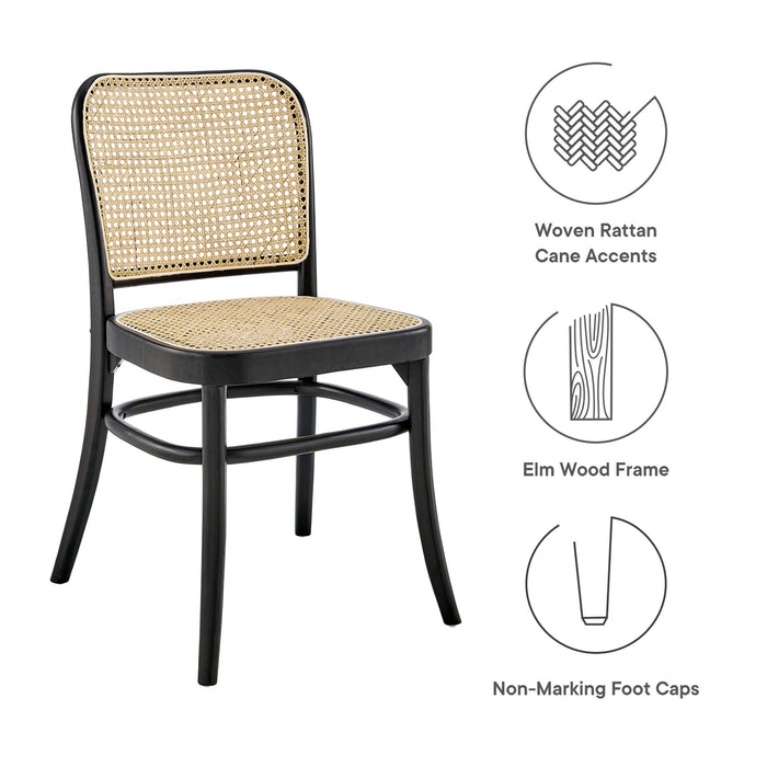 Winona Wood Dining Side Chair Set of 2