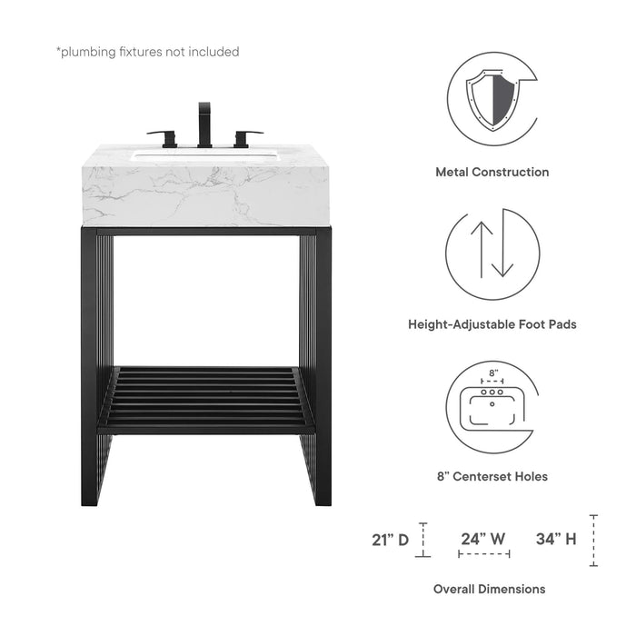 Gridiron 24" Bathroom Vanity