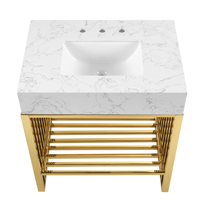 Gridiron 30" Bathroom Vanity