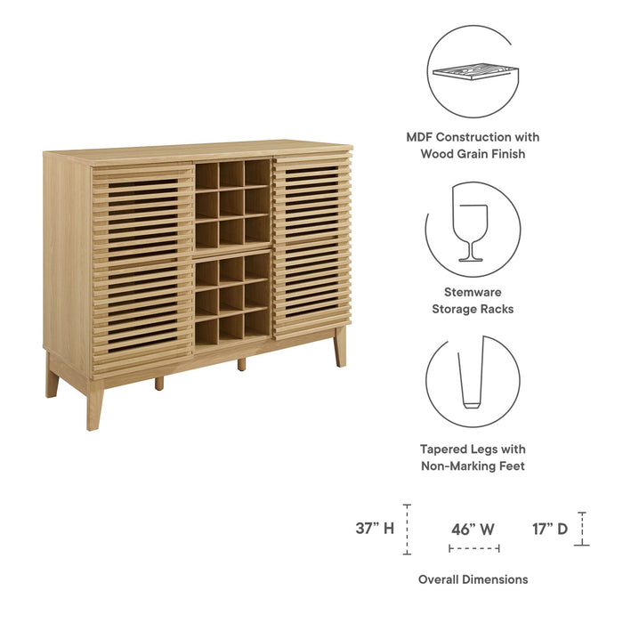 Render Bar Cabinet