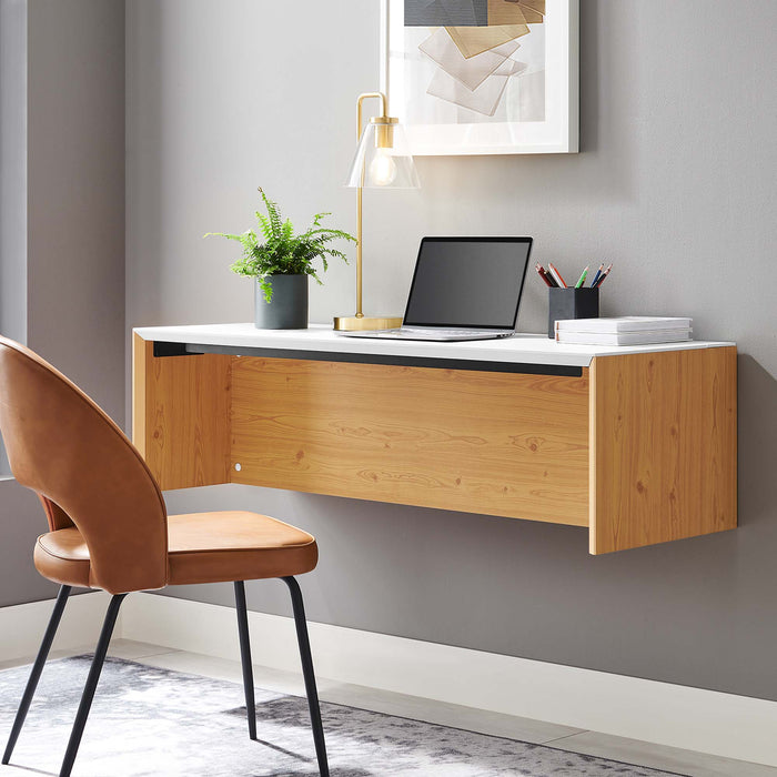 Kinetic 49" Wall-Mount Office Desk