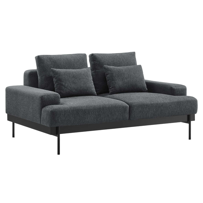 Proximity Upholstered Fabric Loveseat