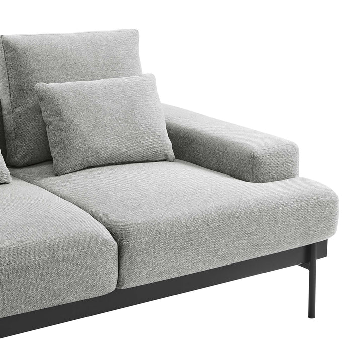 Proximity Upholstered Fabric Loveseat