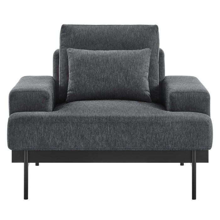 Proximity Upholstered Fabric Armchair