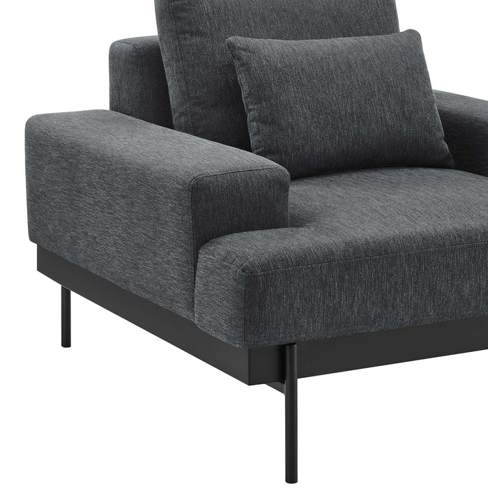 Proximity Upholstered Fabric Armchair