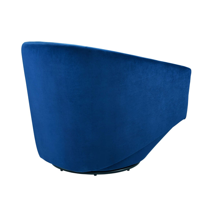 Series Performance Velvet Fabric Swivel Chair