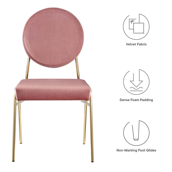 Craft Performance Velvet Dining Side Chair