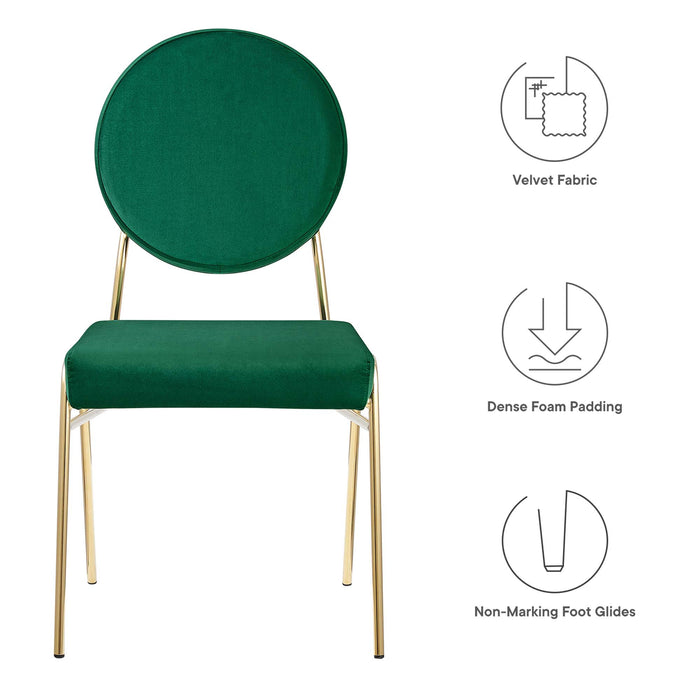 Craft Performance Velvet Dining Side Chair