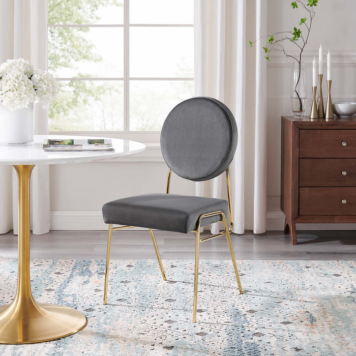 Craft Performance Velvet Dining Side Chair