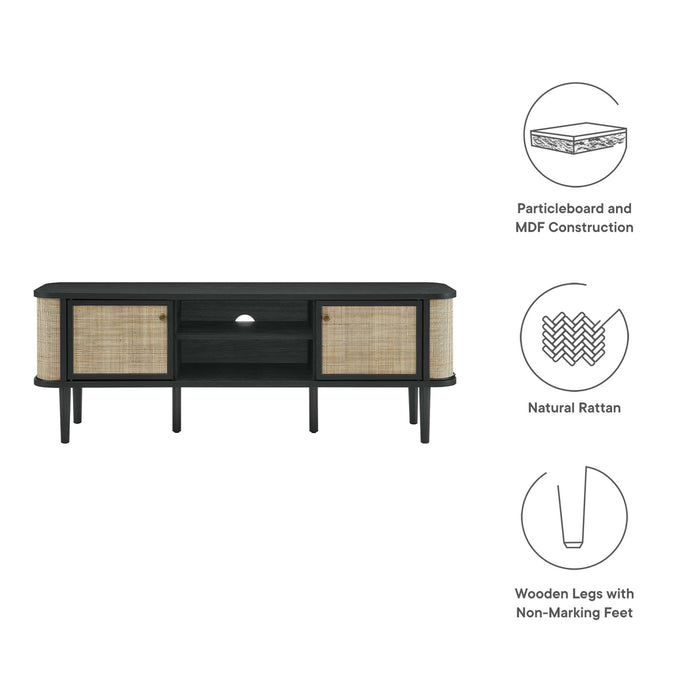 Miramar 60'' Wood TV Stand