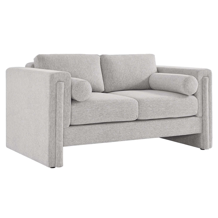 Visible Fabric Loveseat