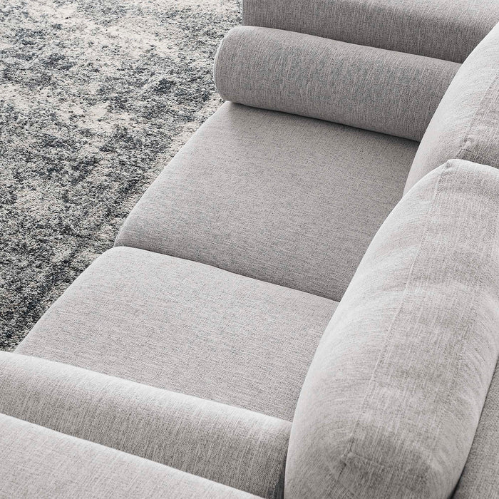 Visible Fabric Loveseat