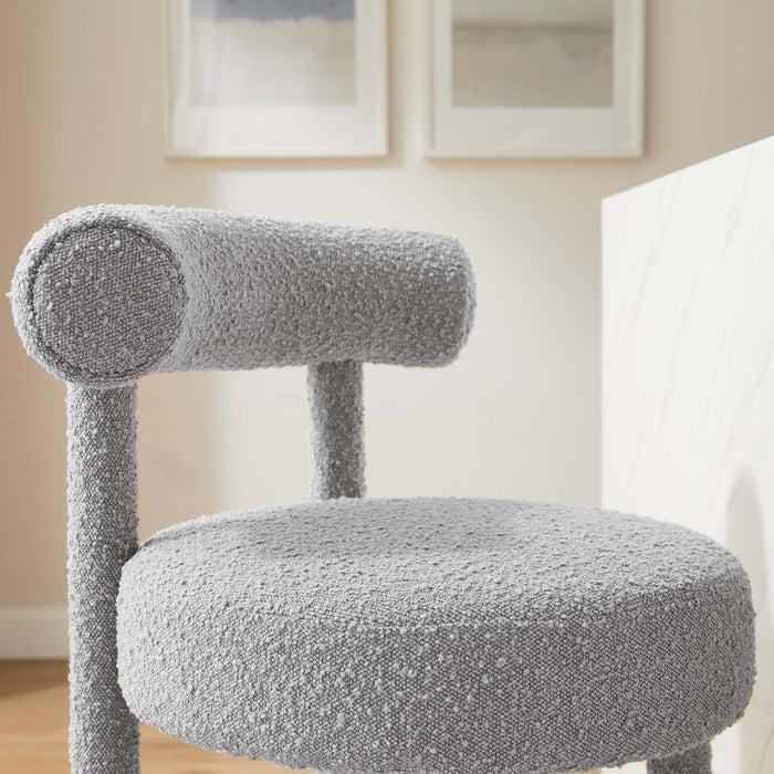 Toulouse Boucle Fabric Counter Stool