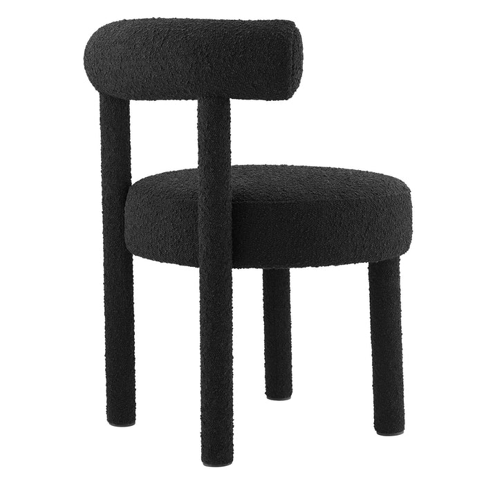 Toulouse Boucle Fabric Dining Chair