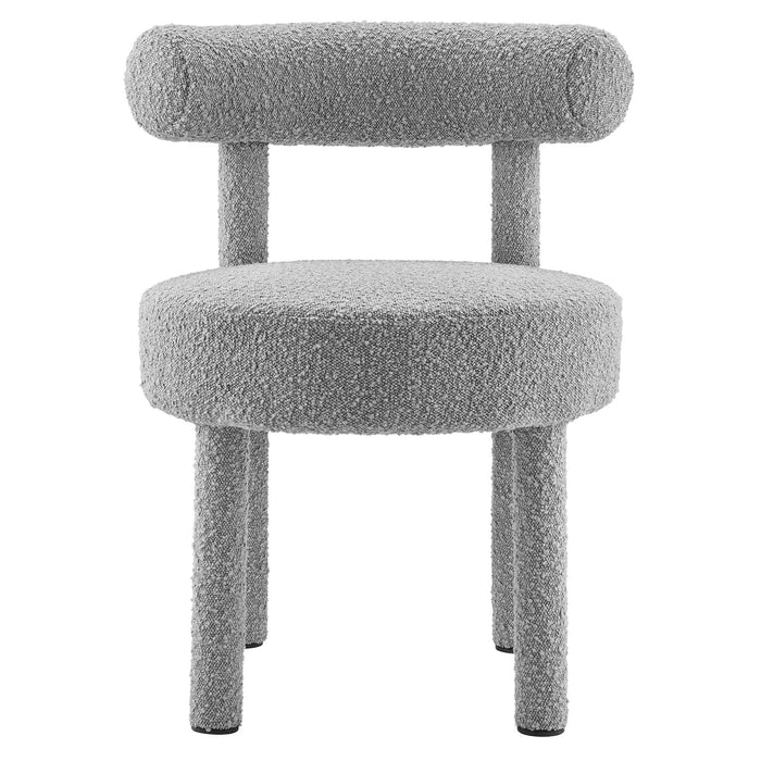 Toulouse Boucle Fabric Dining Chair