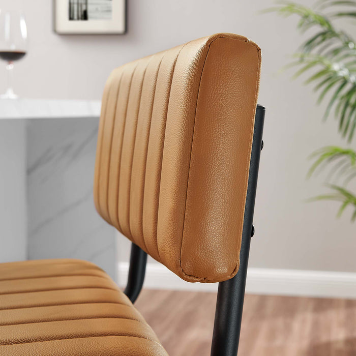 Parity Vegan Leather Counter Stools - Set of 2