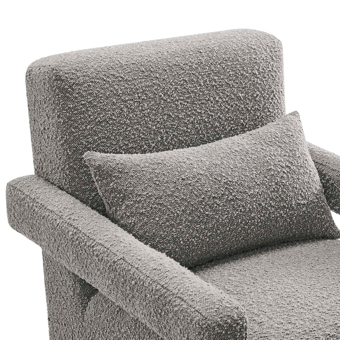 Mirage Boucle Upholstered Armchair