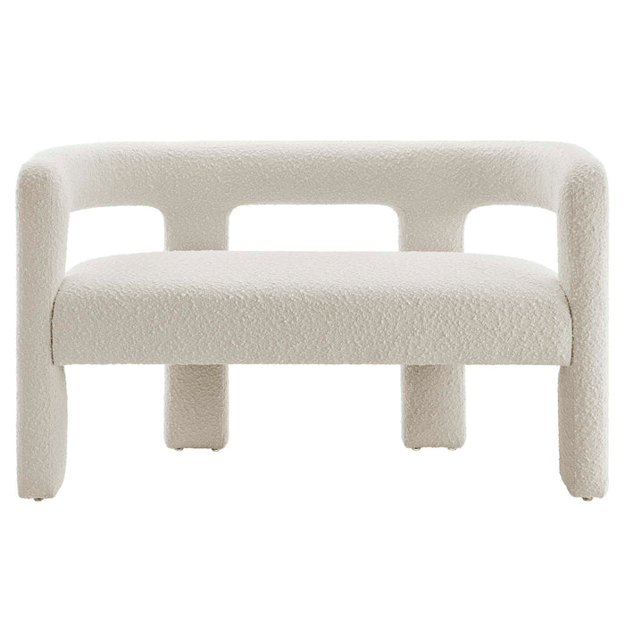 Kayla Boucle Upholstered Loveseat