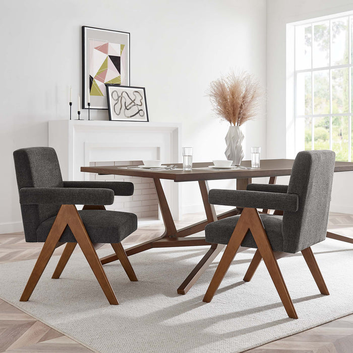 Lyra Fabric Dining Room Chair - Set of 2