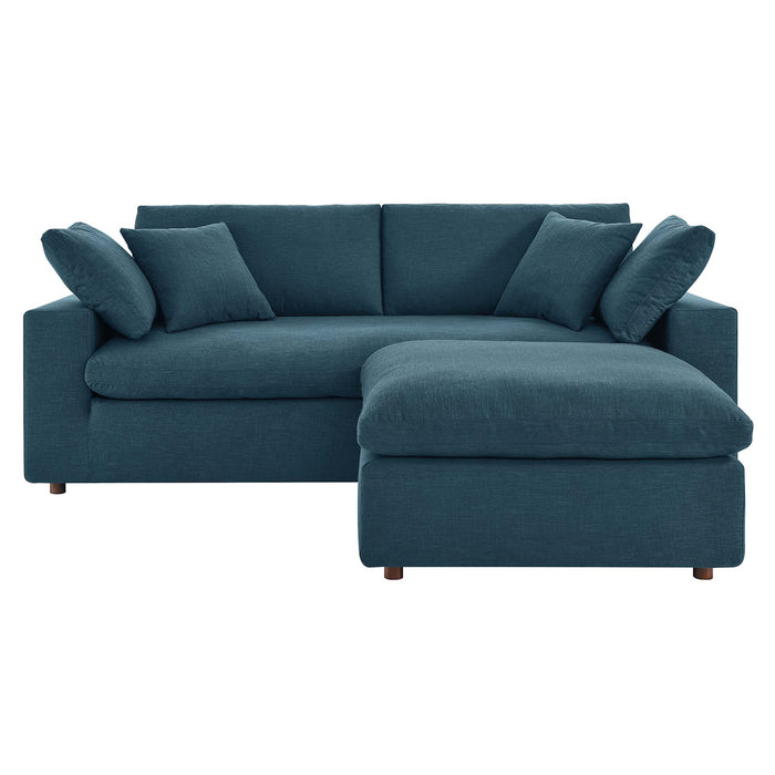 Commix Down Filled Overstuffed Sectional Sofa