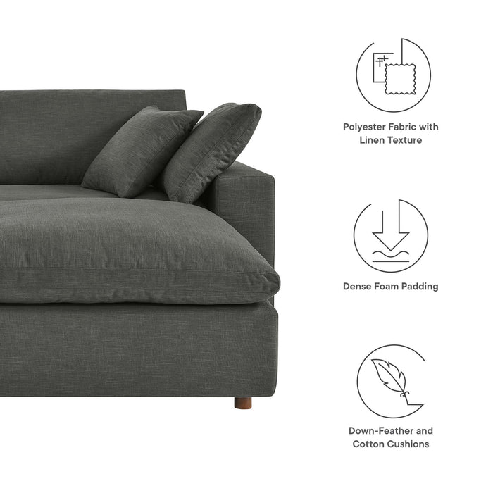 Commix Down Filled Overstuffed Sectional Sofa