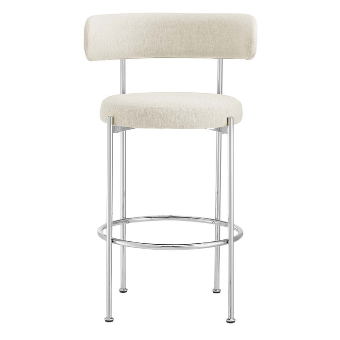 Albie Fabric Bar Stools - Set of 2