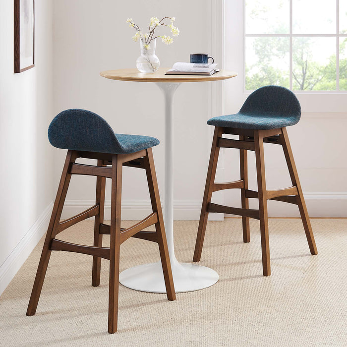 Juno Wood Bar Stool - Set of 2